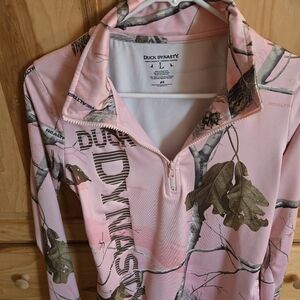 Duck Dynasty Pink Camo Pullover